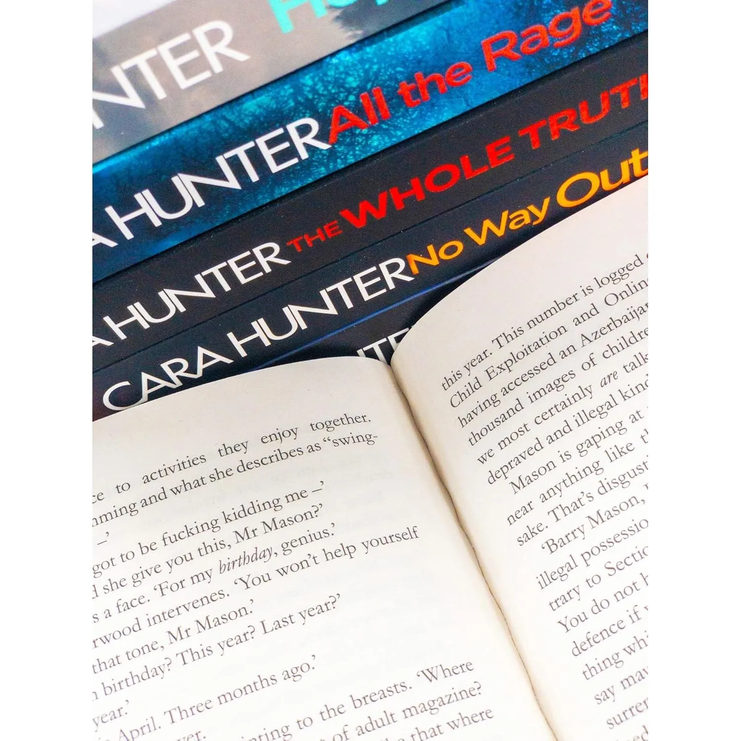Cara Hunter DI Fawley Series 6 Books Collection Set (All the Rage, In the Dark)