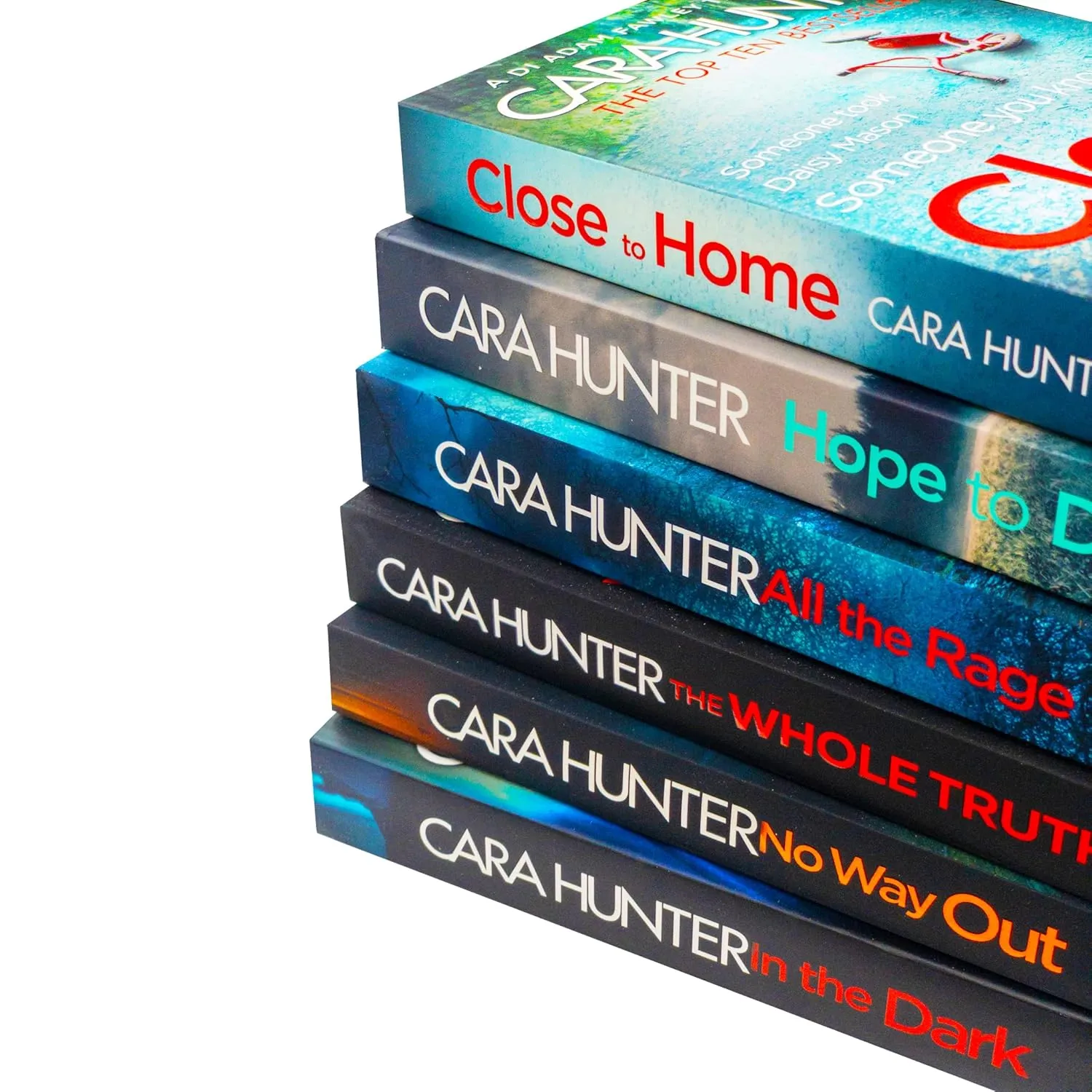 Cara Hunter DI Fawley Series 6 Books Collection Set (All the Rage, In the Dark)