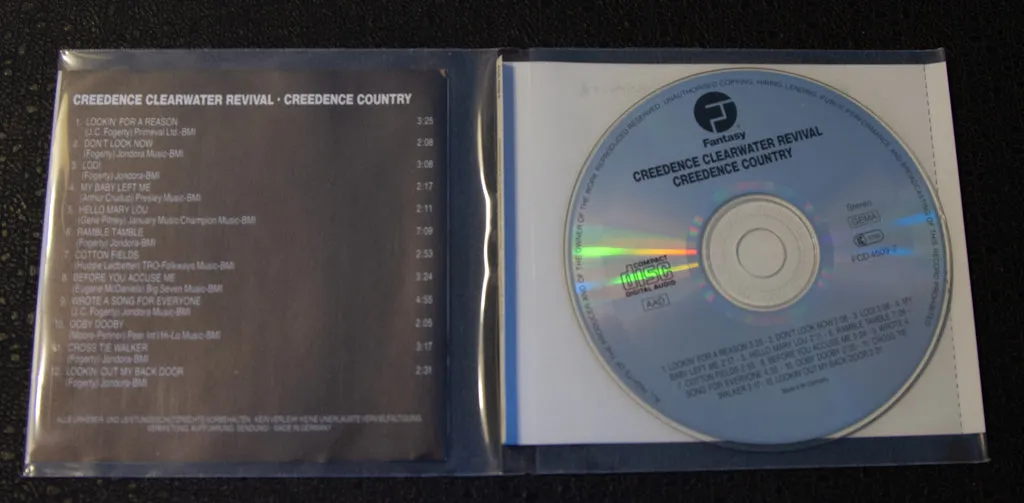CCR (Creedence Clearwater Revival): Creedence Country CD