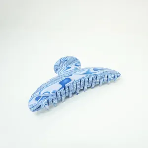 Chunks - Dolly hair claw - Marbled Blue