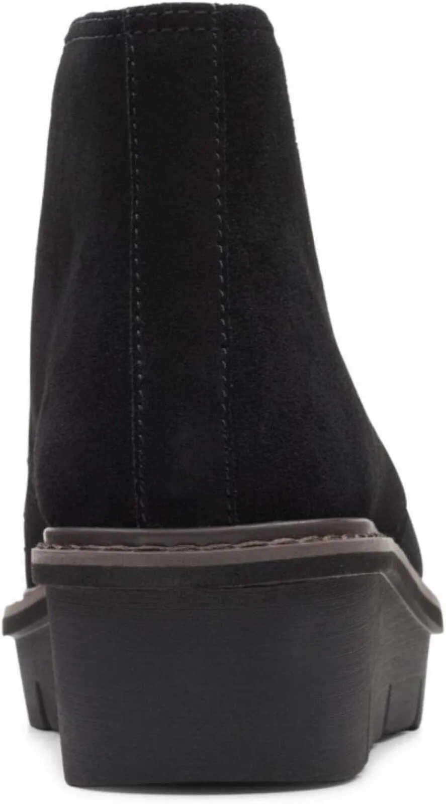Clarks Women's Airabell Zip Ankle Boot 26163310 Black Suede 10M