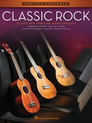 CLASSIC ROCK UKULELE ENSEMBLE MID INTERMEDIATE