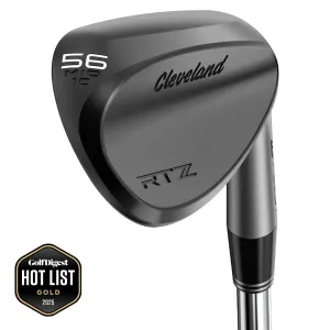 Cleveland RTZ Black Satin Mens Single Wedges - Steel Shaft