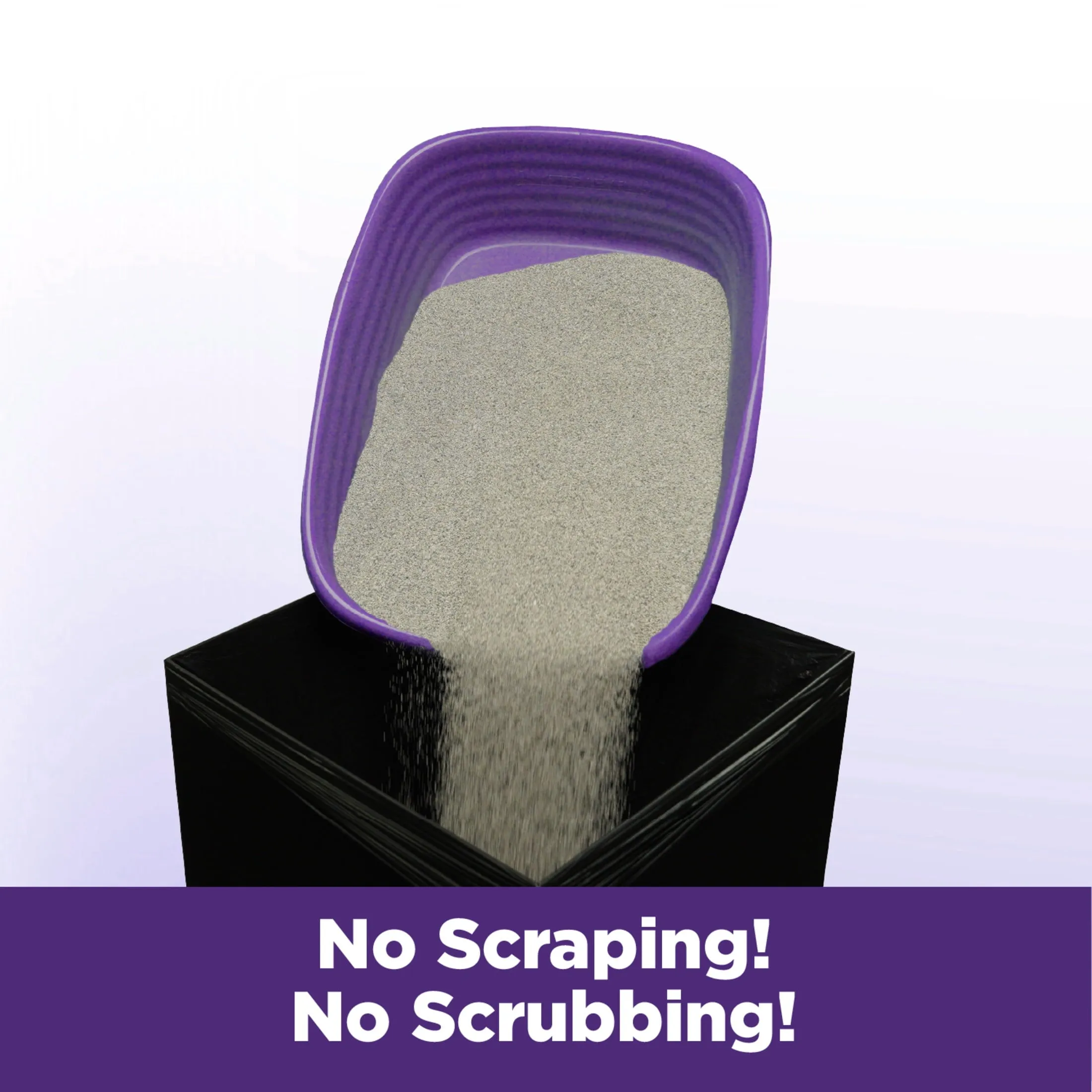 Clump & Seal SLIDE Cat Litter, Easy Clean-Up Multi-Cat Clumping Litter, 38 Lbs
