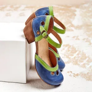 Colette | Orthopedic sandals with low heels