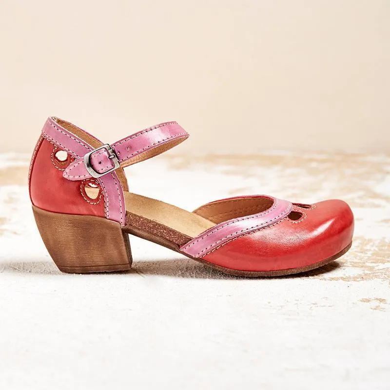 Colette | Orthopedic sandals with low heels