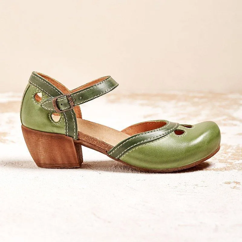 Colette | Orthopedic sandals with low heels