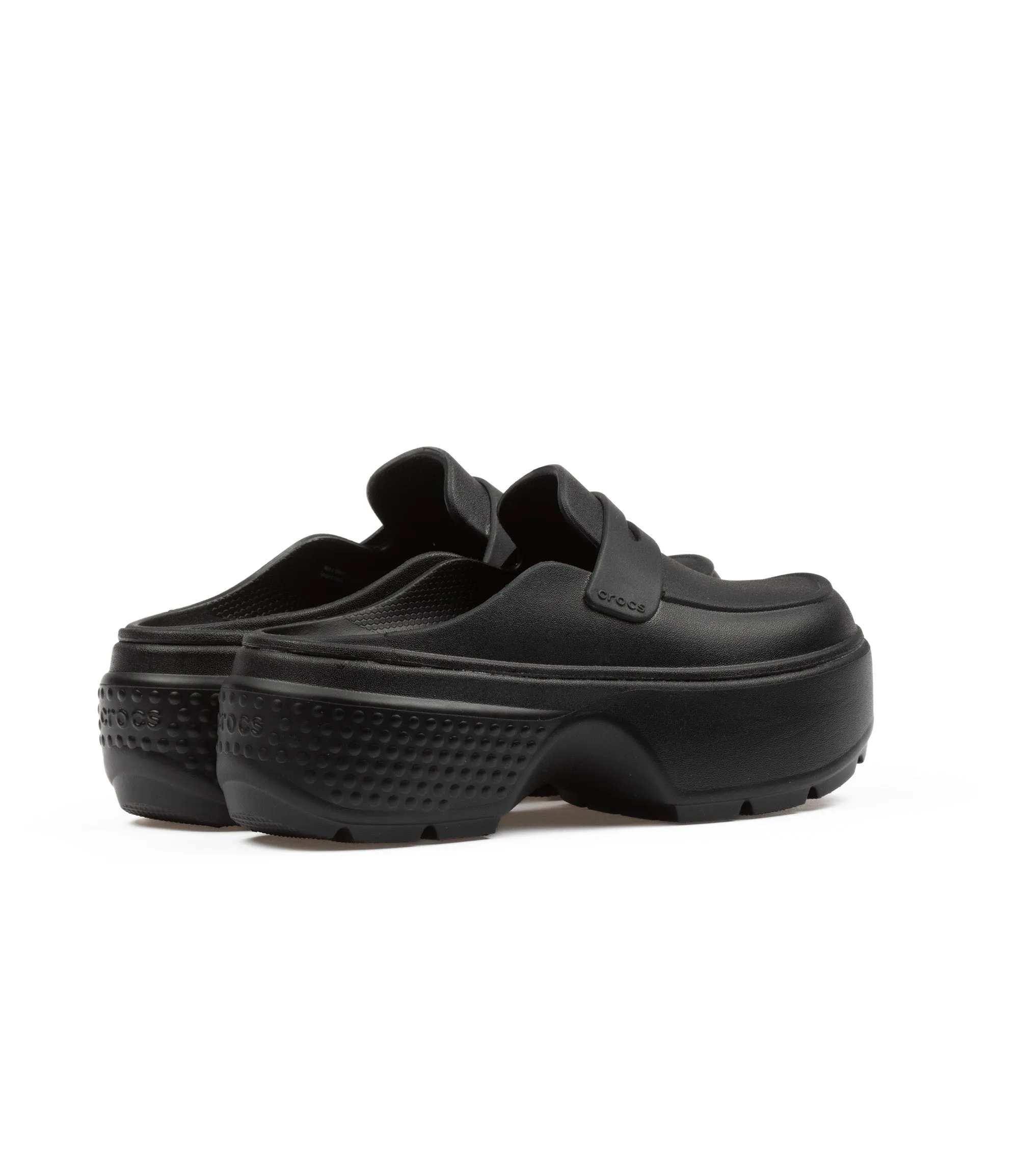 Crocs Stomp Loafer Nero Donna