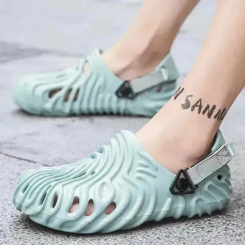 Cross Tidal Weave Sandals