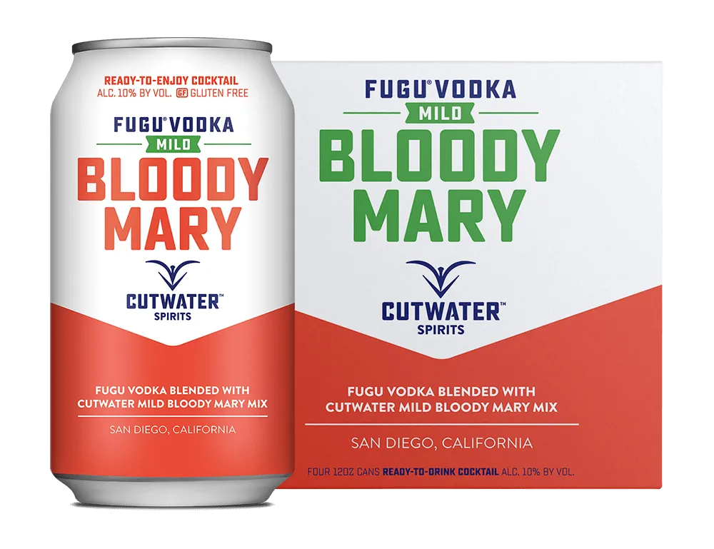 Cutwater Cutwater Mild Bloody Mary Cocktail (4 Pack) 355ml