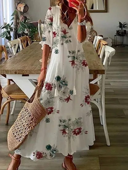 Dana | Boho Tummy Coverage Dress