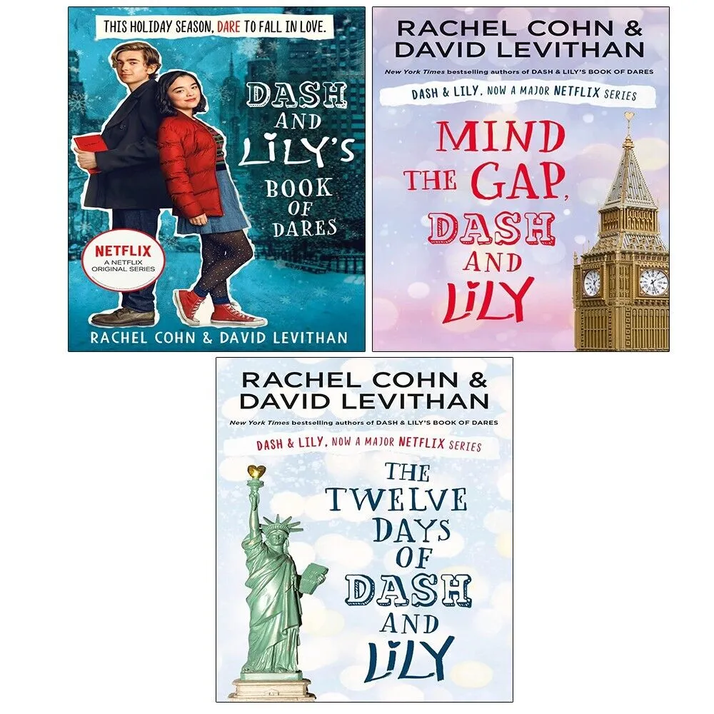 Dash and Lily Series Collection 3 Books Set by Rachel Cohn & David Levithan