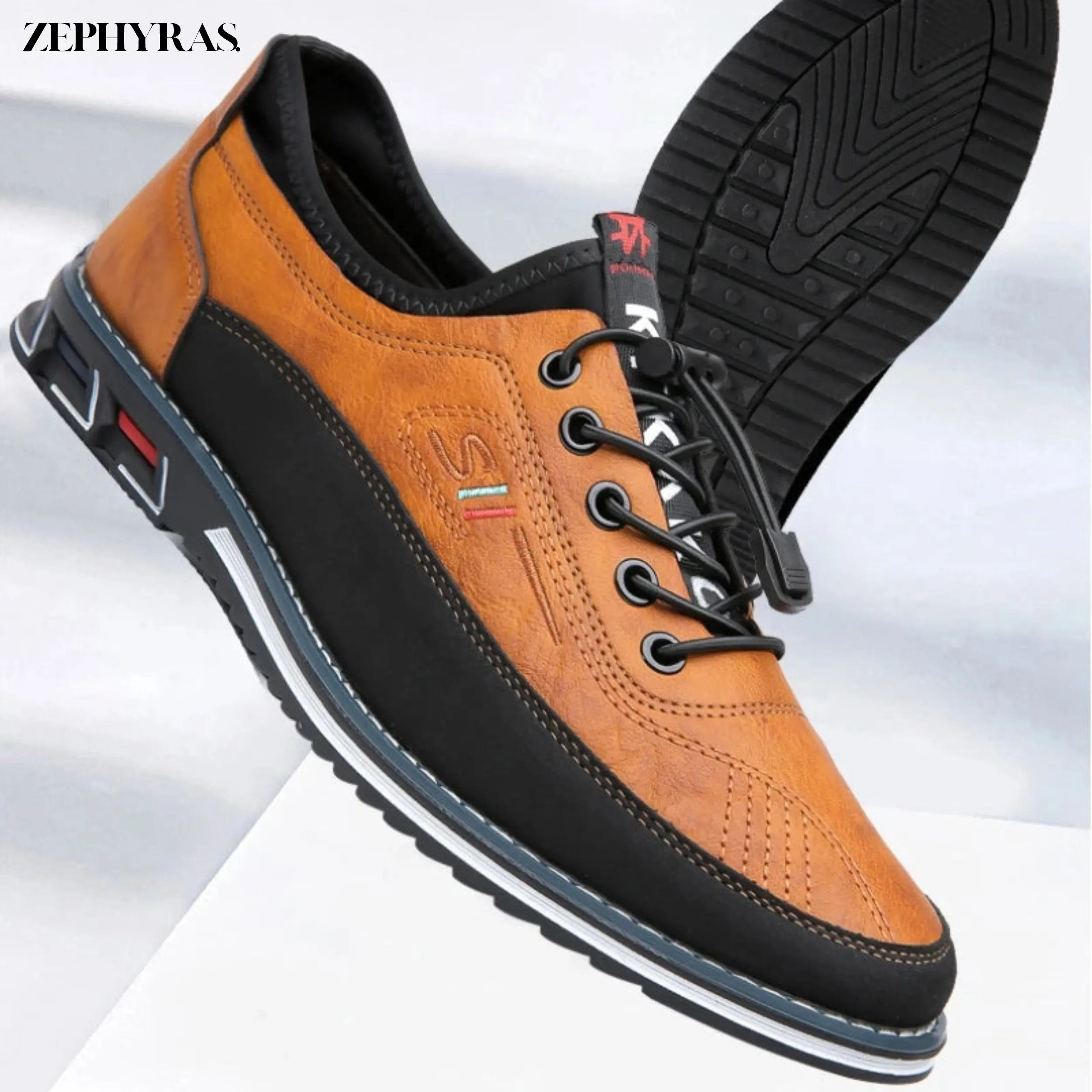 David Herenloafers Lederen