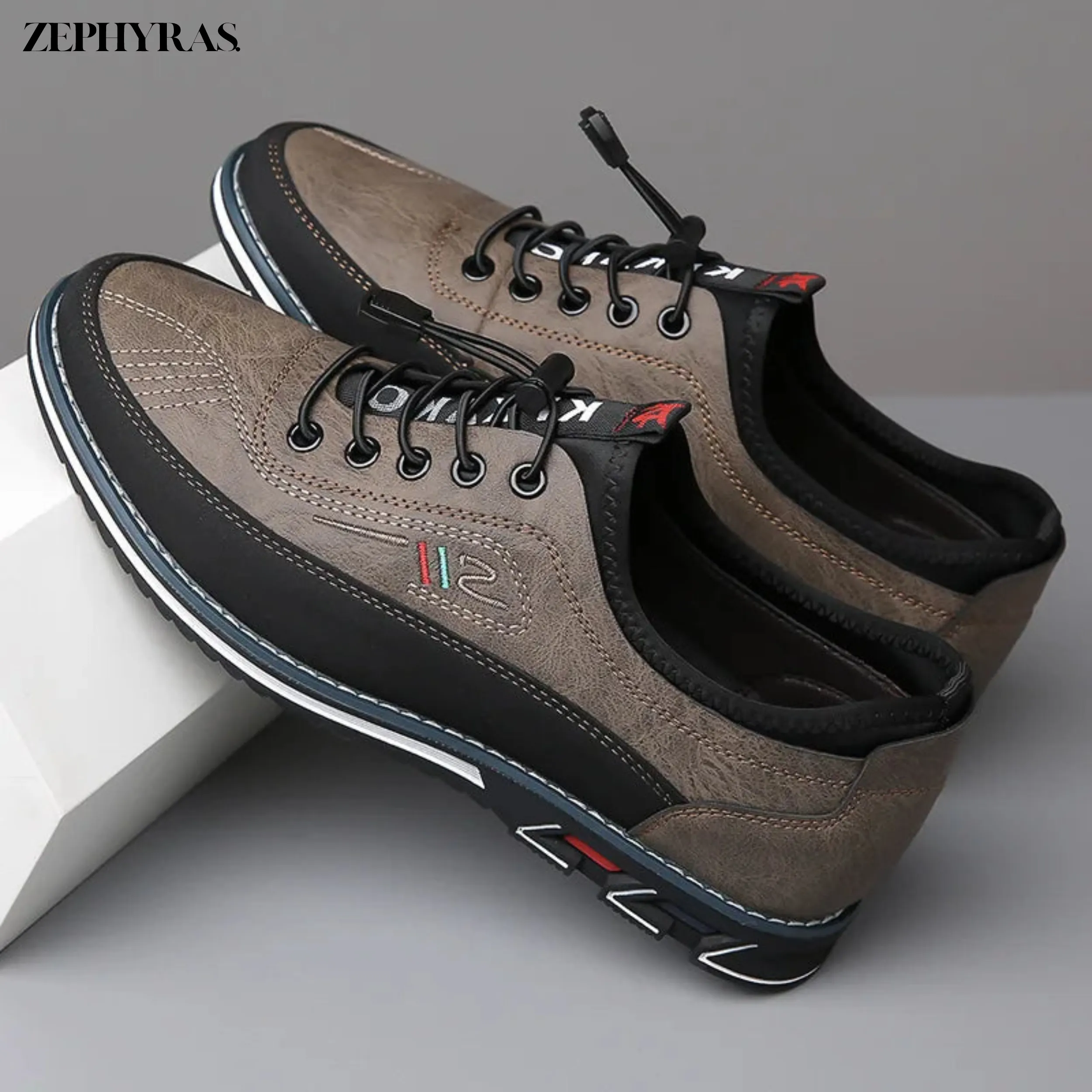 David Herenloafers Lederen
