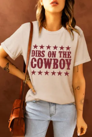 Dibs On The Cowboy Graphic Tee