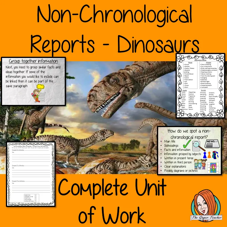 Dinosaurs Reports Unit