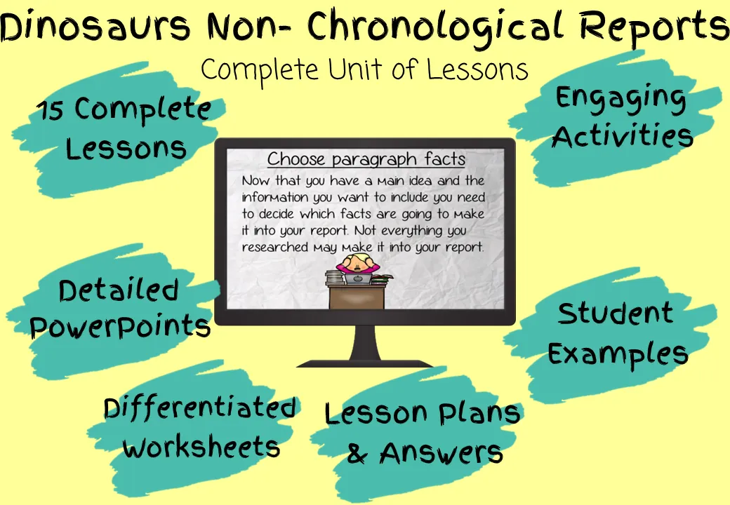 Dinosaurs Reports Unit
