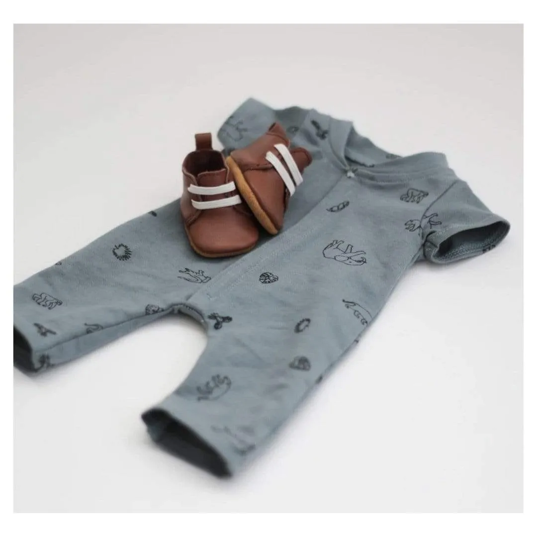 Doll Shoes - Chocolate Boots