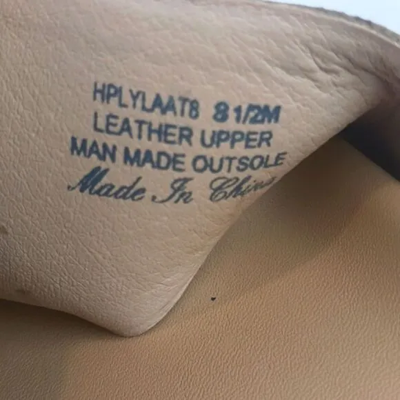 Donald Pliner Lylaa tan &amp; taupe embossed metallic gold leather platform slides