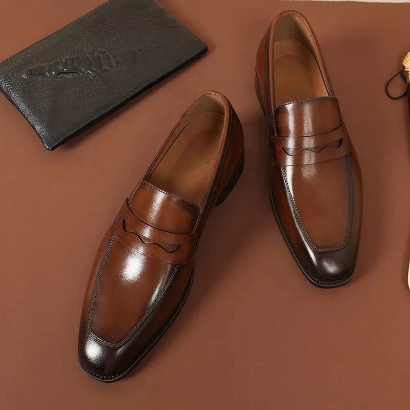 Downtown leather Loafers