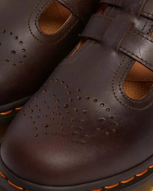 Dr Martens 8065 Crazy Horse Mary Jane Shoes