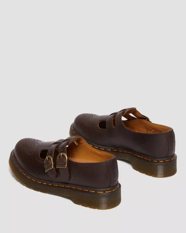 Dr Martens 8065 Crazy Horse Mary Jane Shoes