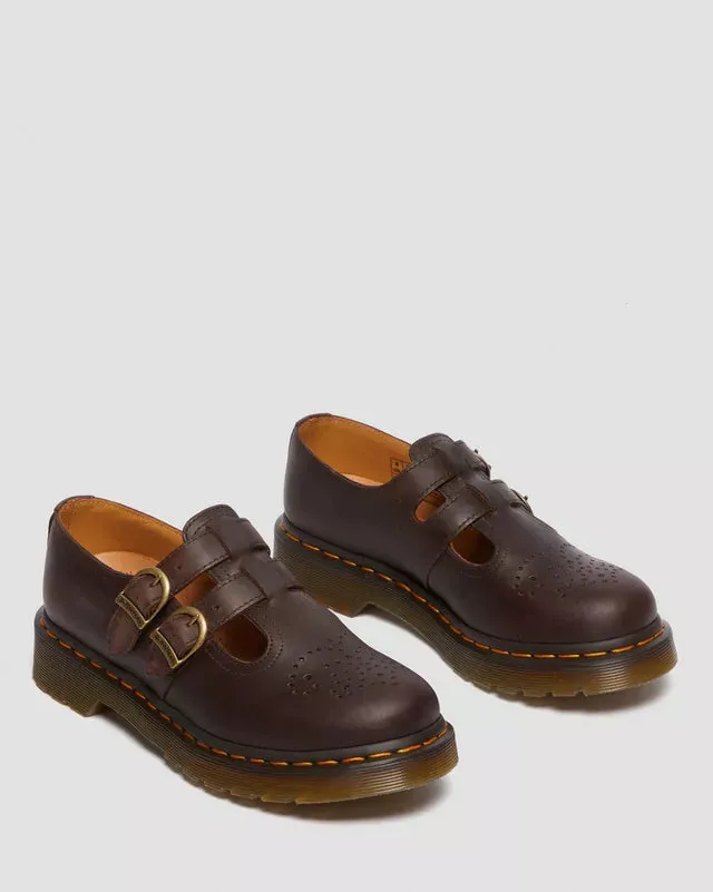 Dr Martens 8065 Crazy Horse Mary Jane Shoes
