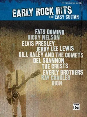 EARLY ROCK HITS FOR EASY GUITAR TAB