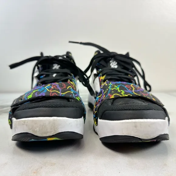 EUC Nike Kids Air Jordan Zion 2 GS Graffiti Basketball Shoes Sneakers, Sz 7Y