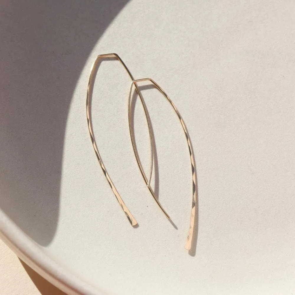 Flow Slides in 14k Gold Fill or Sterling Silver 