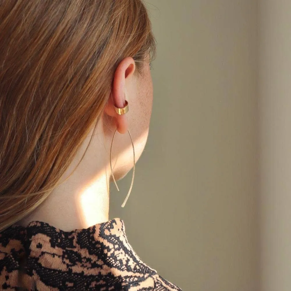 Flow Slides in 14k Gold Fill or Sterling Silver 