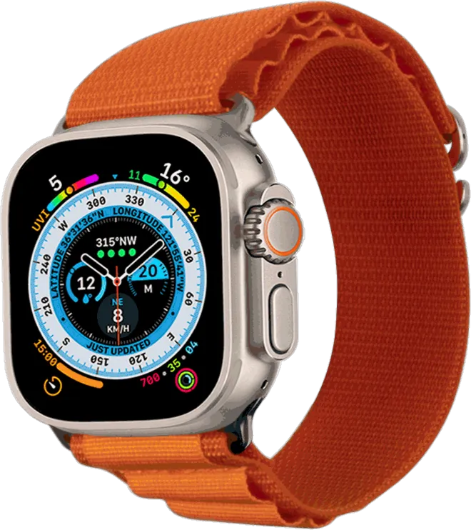 FURO - Alpine Band Ultra for Apple Watch 42/44/45/49mm - Orange