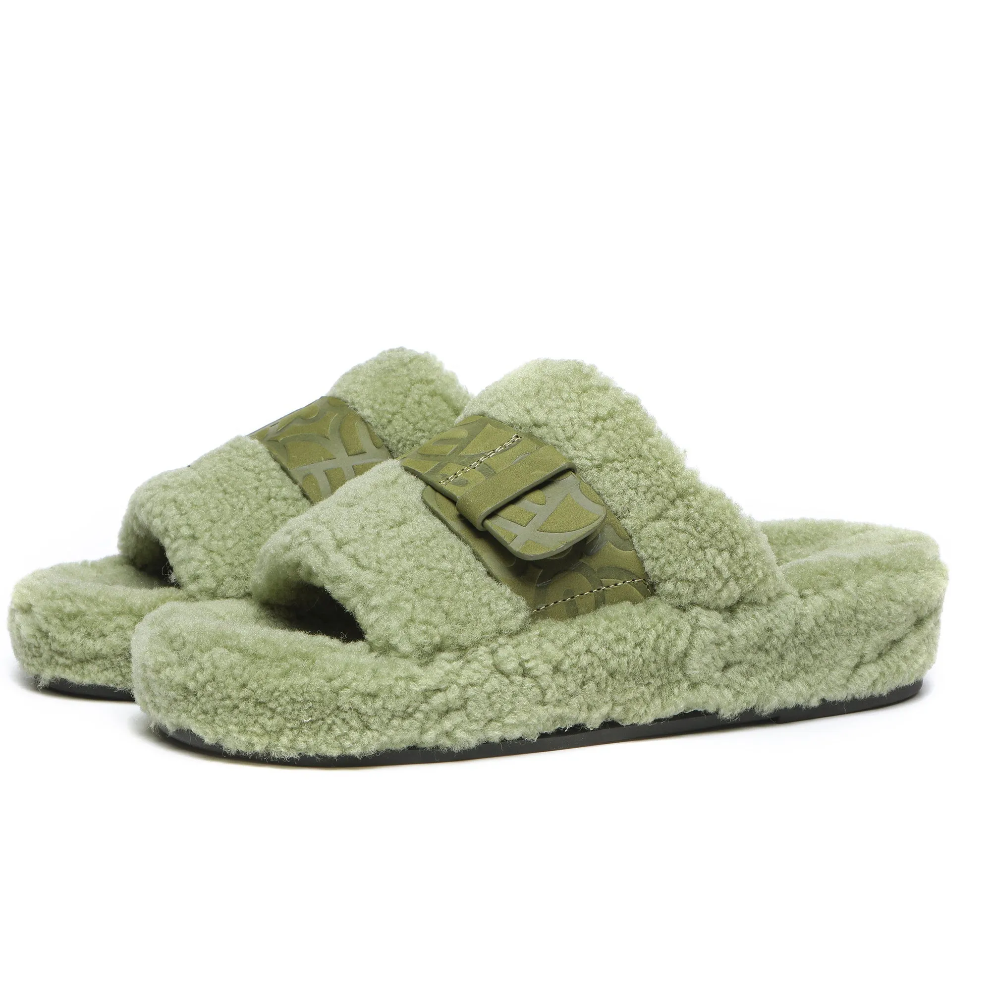 Georgie Sheepskin Wool Slides