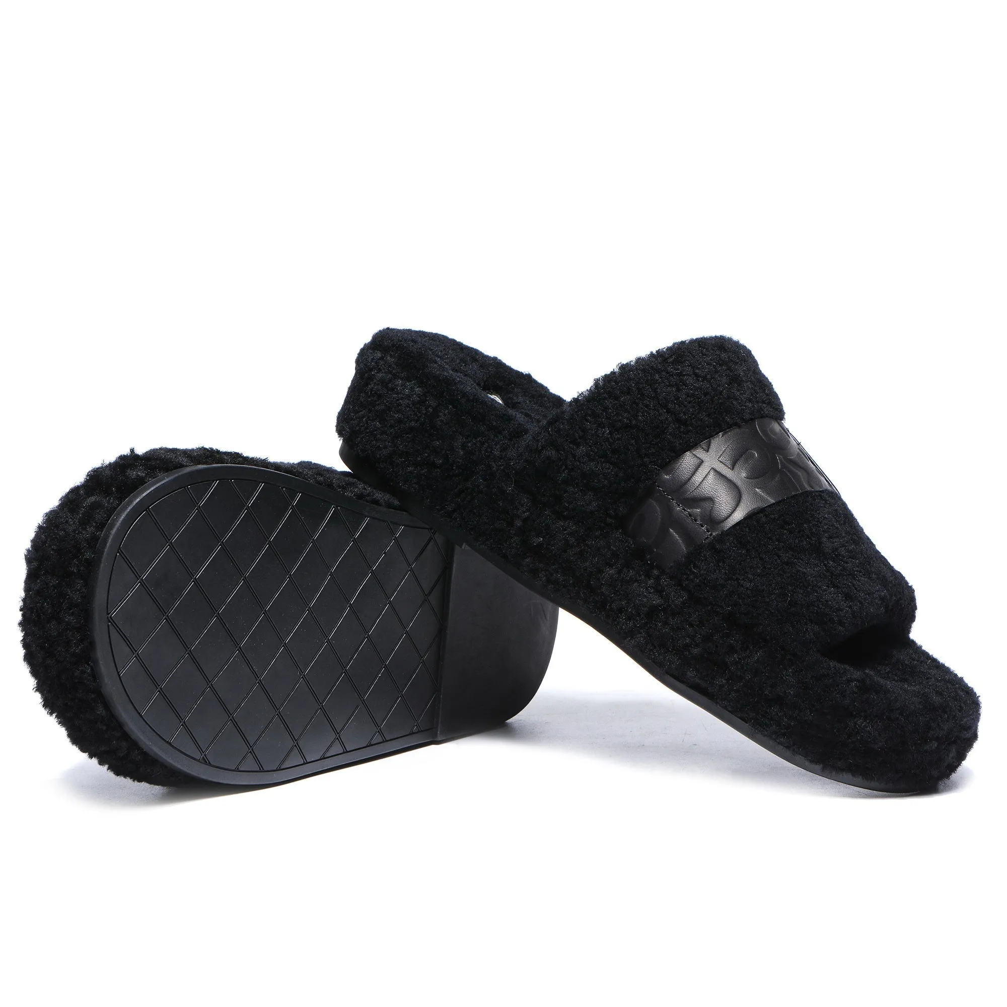 Georgie Sheepskin Wool Slides