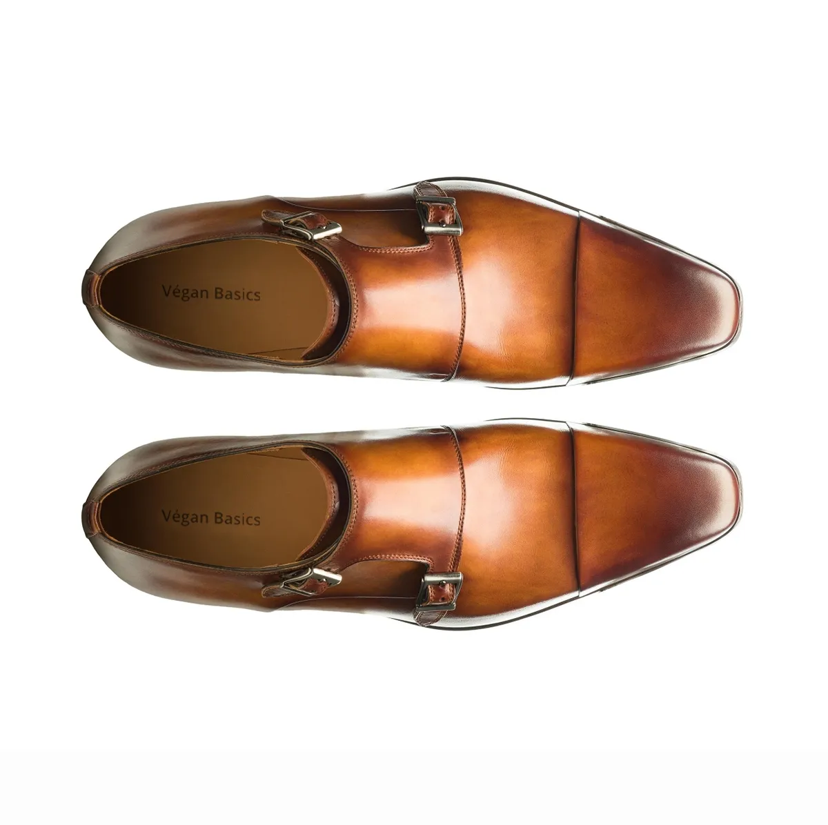 Gigo Brown Monk Shoes
