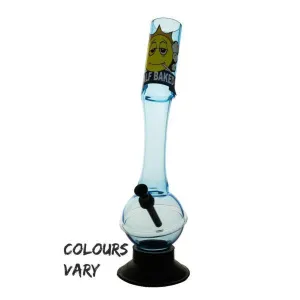 Half Baked 'Mary J Bilge' 30cm Acrylic Bong Waterpipe