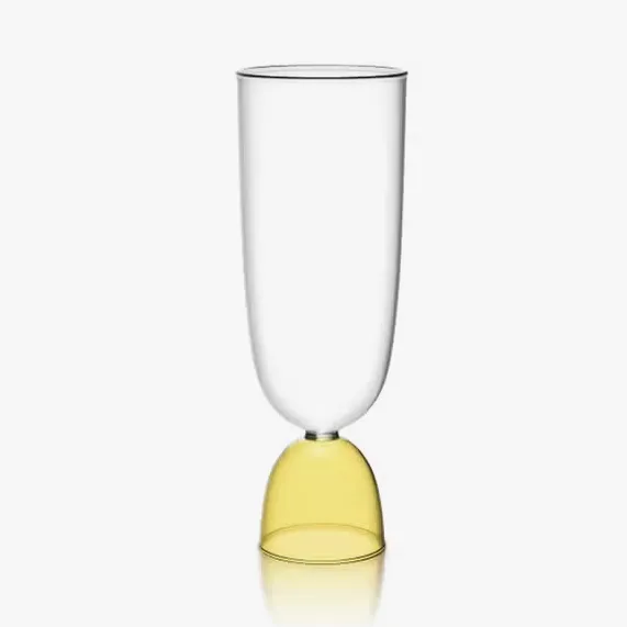 Hi-Ball Glass - Clear & Honey