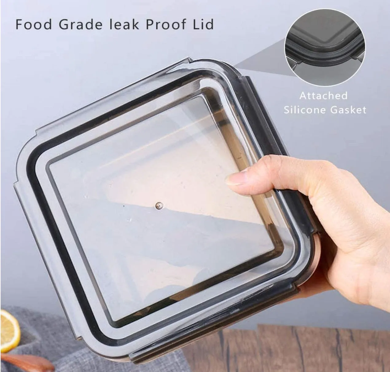 Homlly Stainless Steel Leak Proof Food Storage Lunch Box Container (Various Sizes)