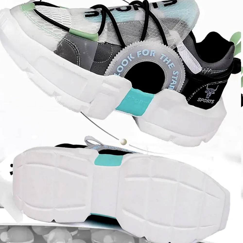 Hot in Stylish Lover Rubber Platform Shoes Sneakers