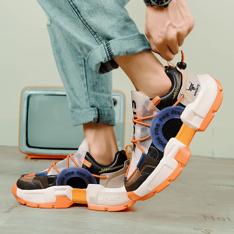 Hot in Stylish Lover Rubber Platform Shoes Sneakers