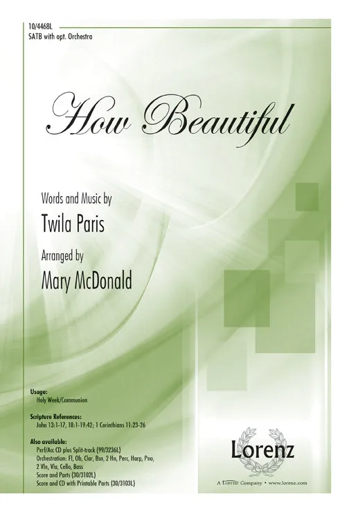 How Beautiful (SATB)