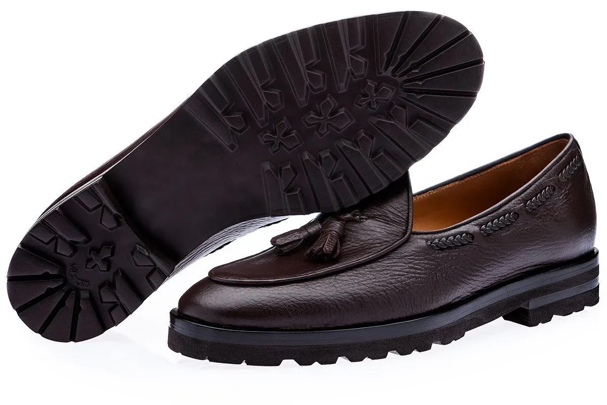 Hugan Brown Casual Shoes