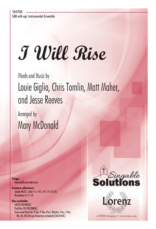 I Will Rise (SAB)