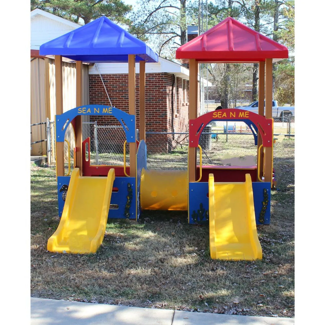 Infinity Playgrounds- Sea N Me Ground Base Tot Structure (2 - 5 yrs)