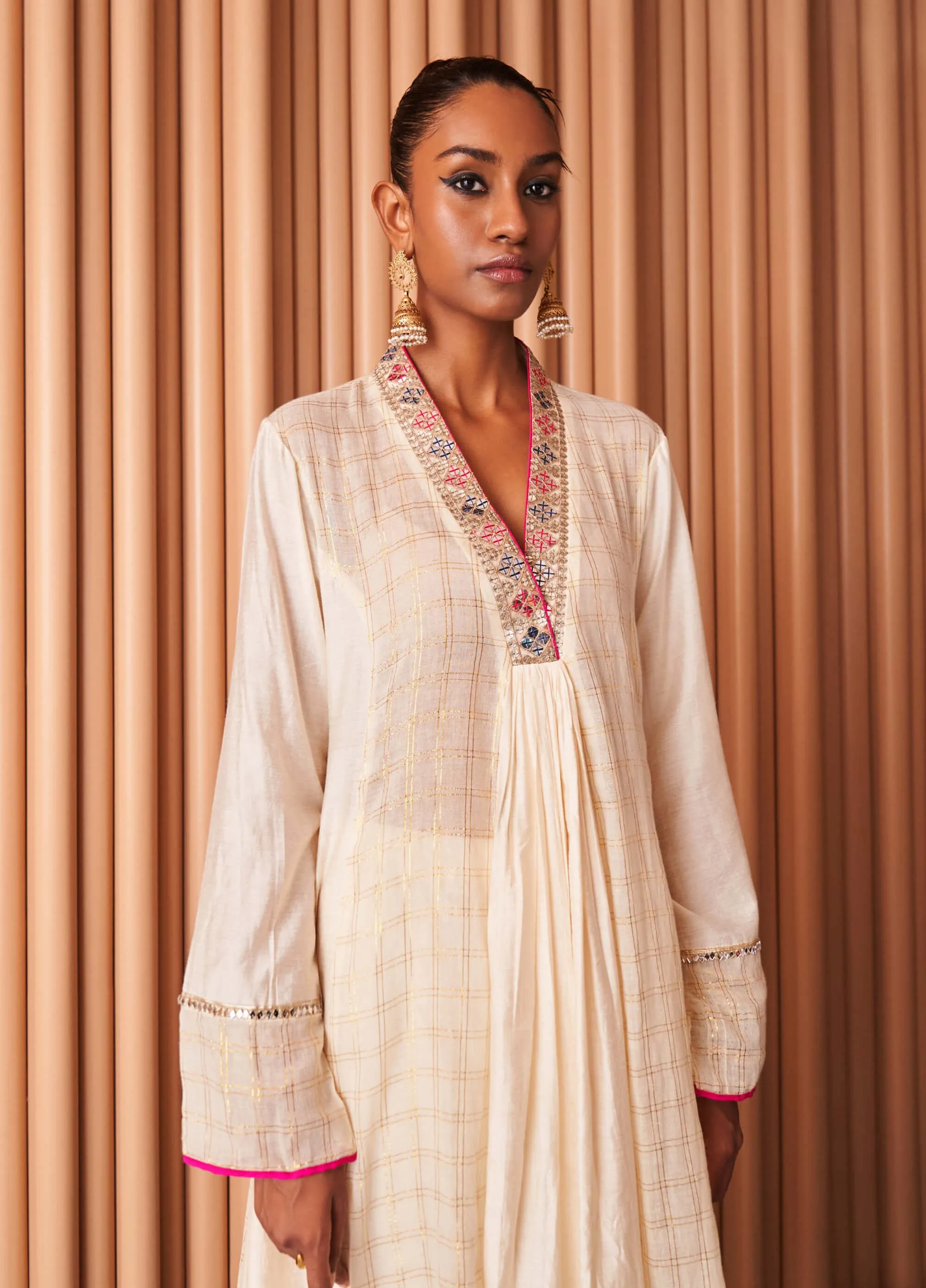 Ivory mary kurta and pants