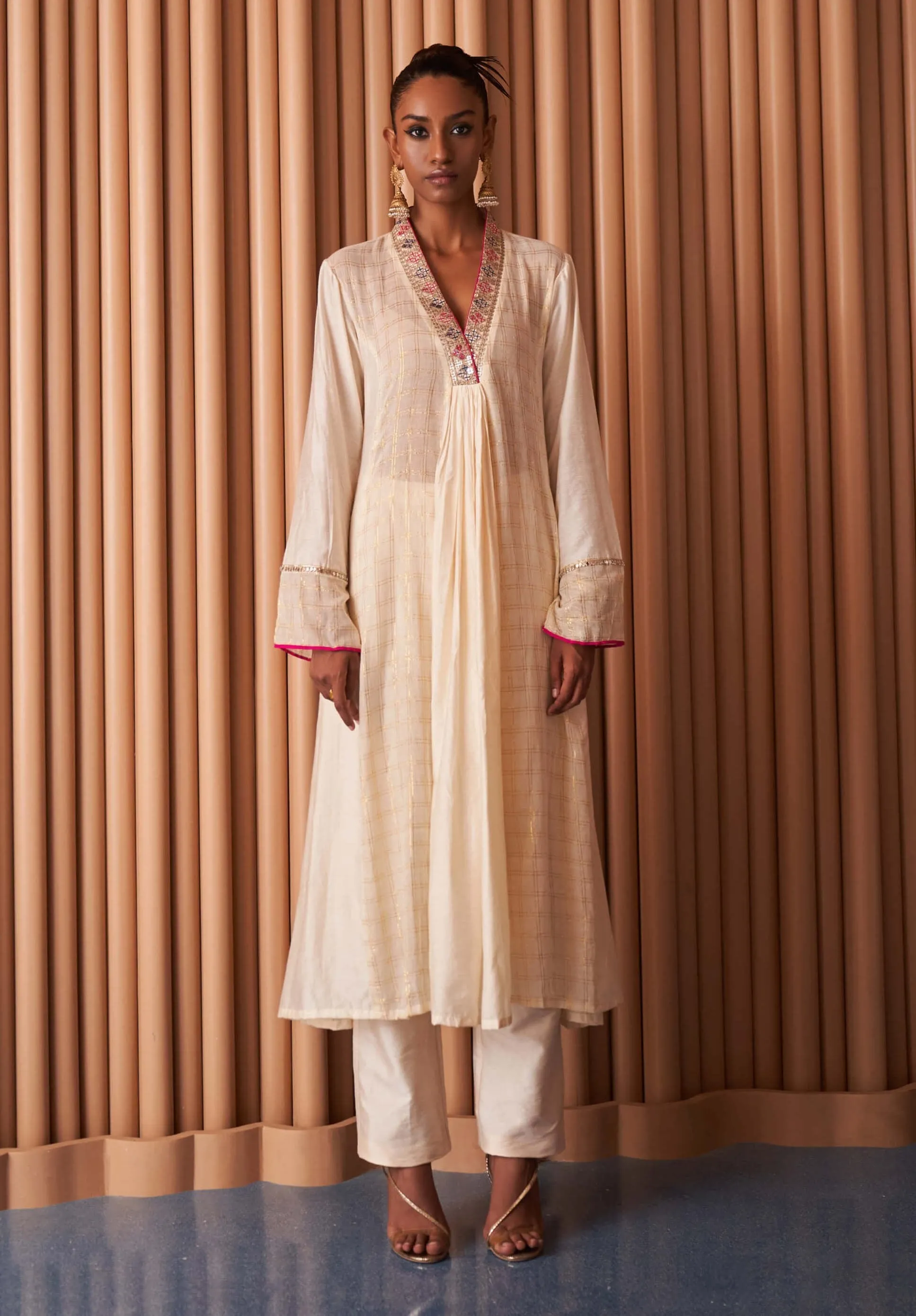 Ivory mary kurta and pants