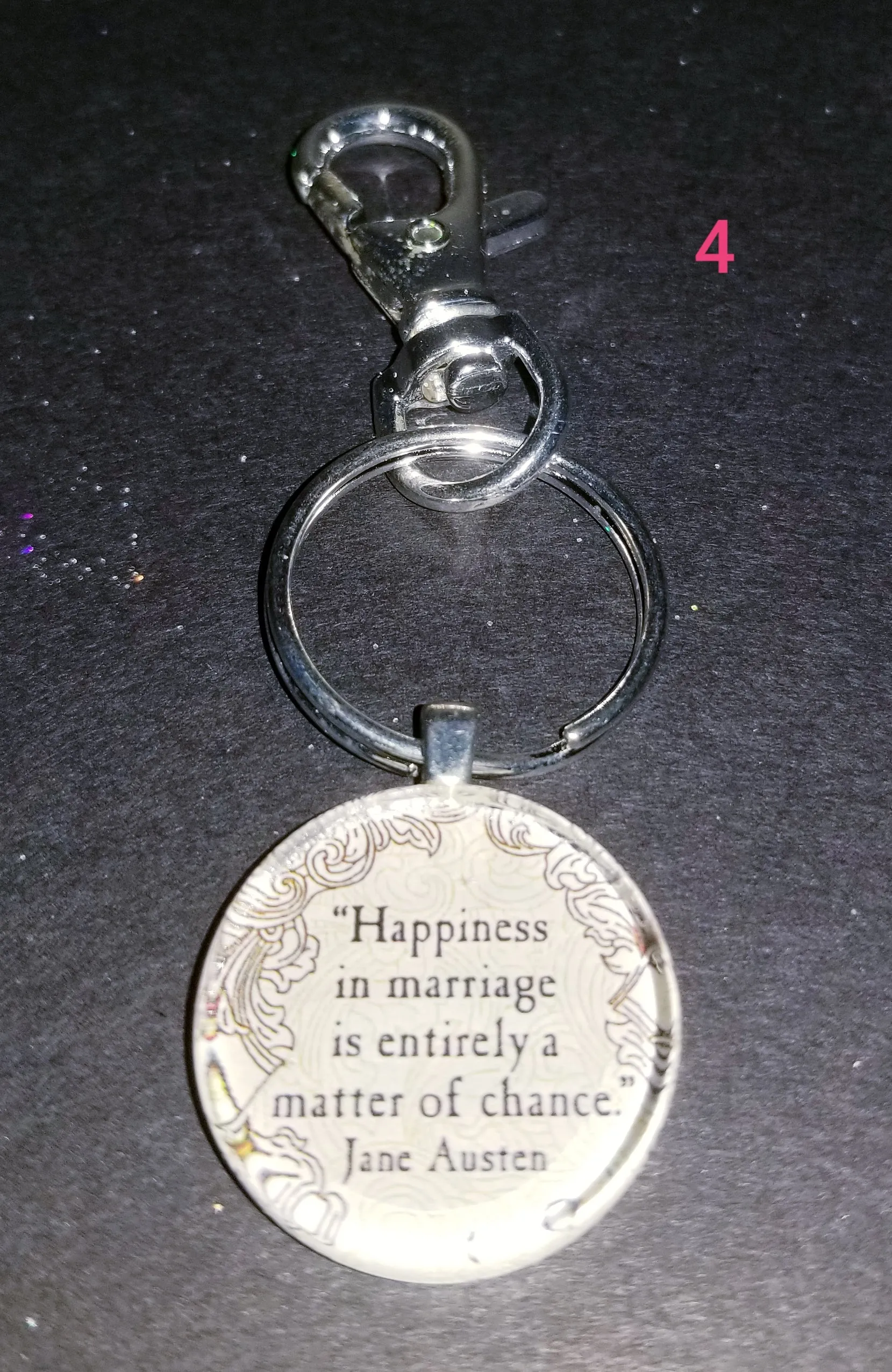 Jane Austen Key Chains