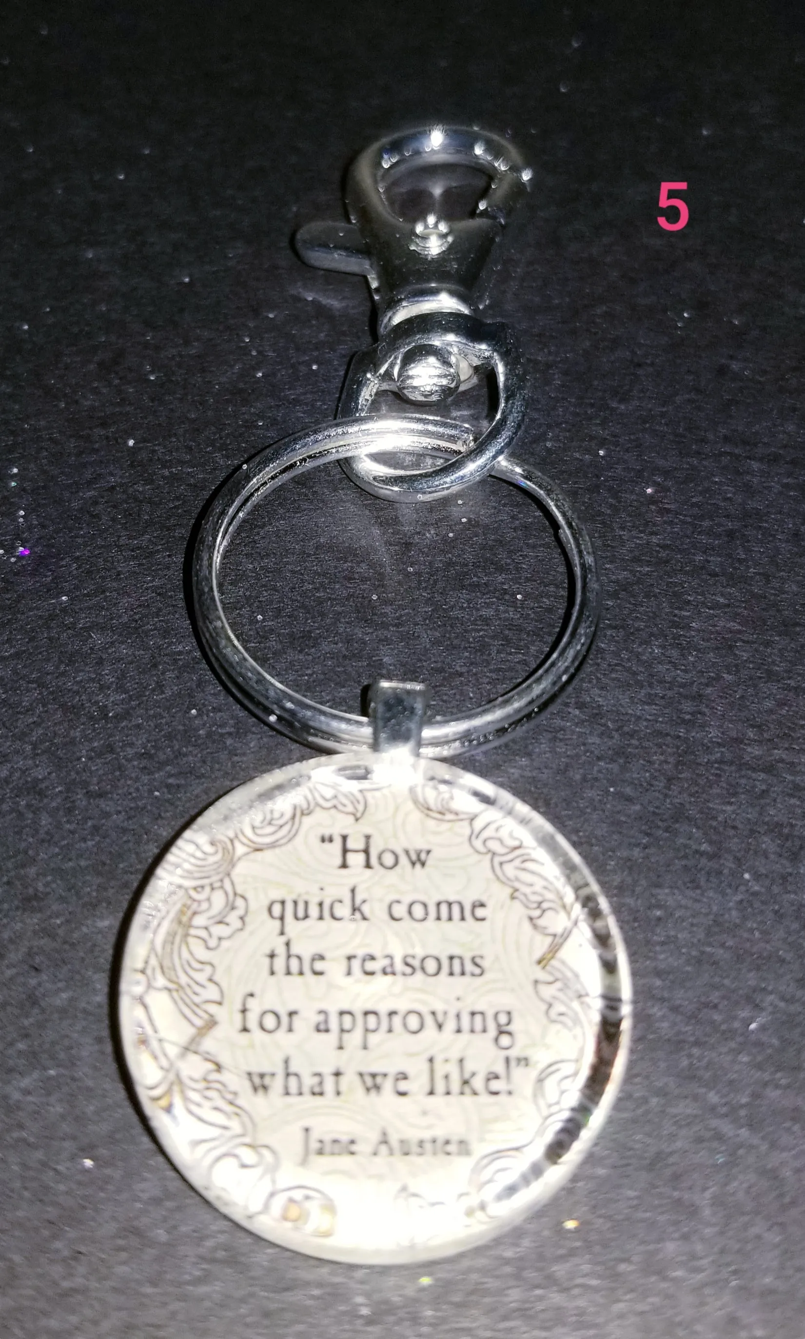 Jane Austen Key Chains