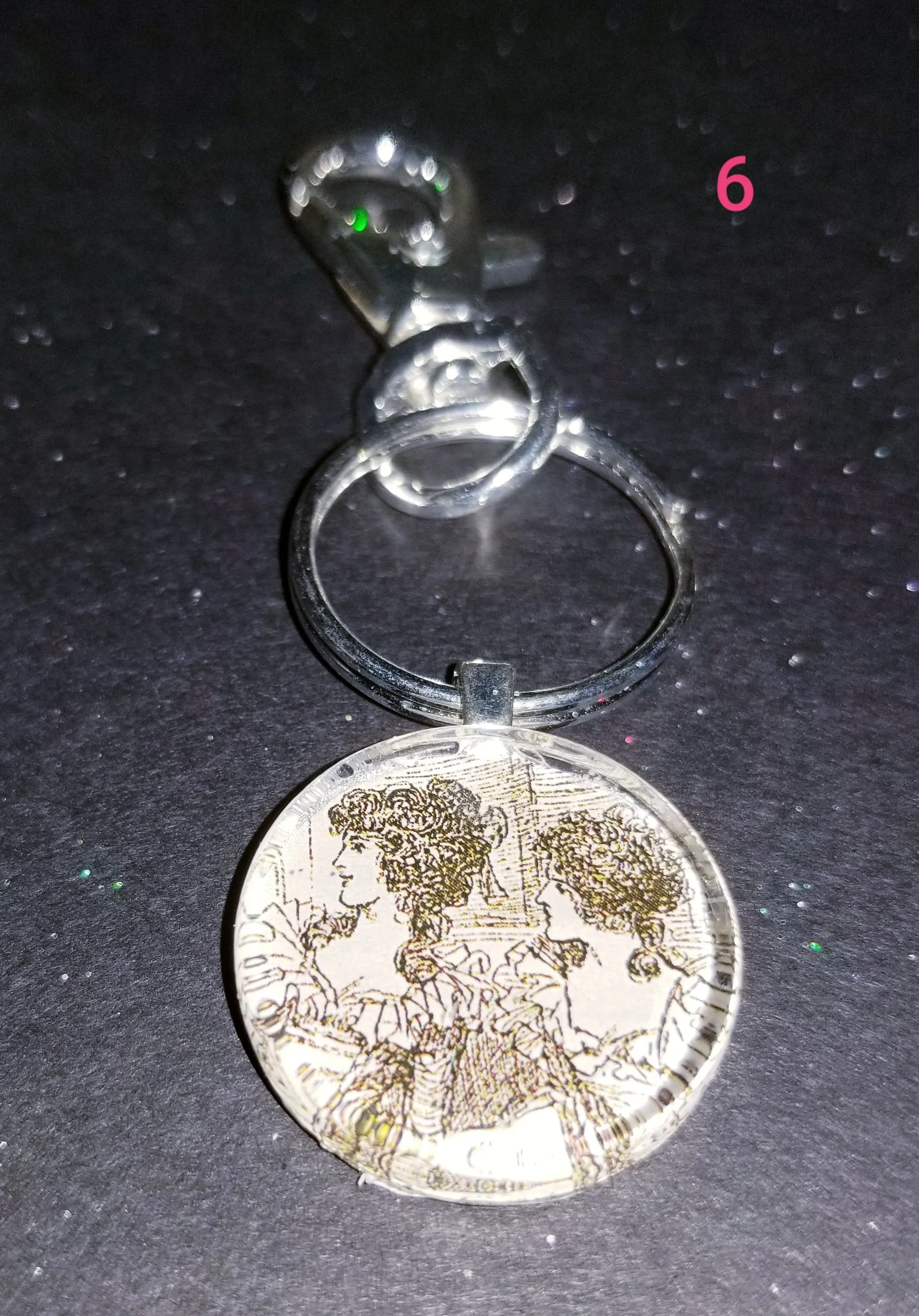 Jane Austen Key Chains
