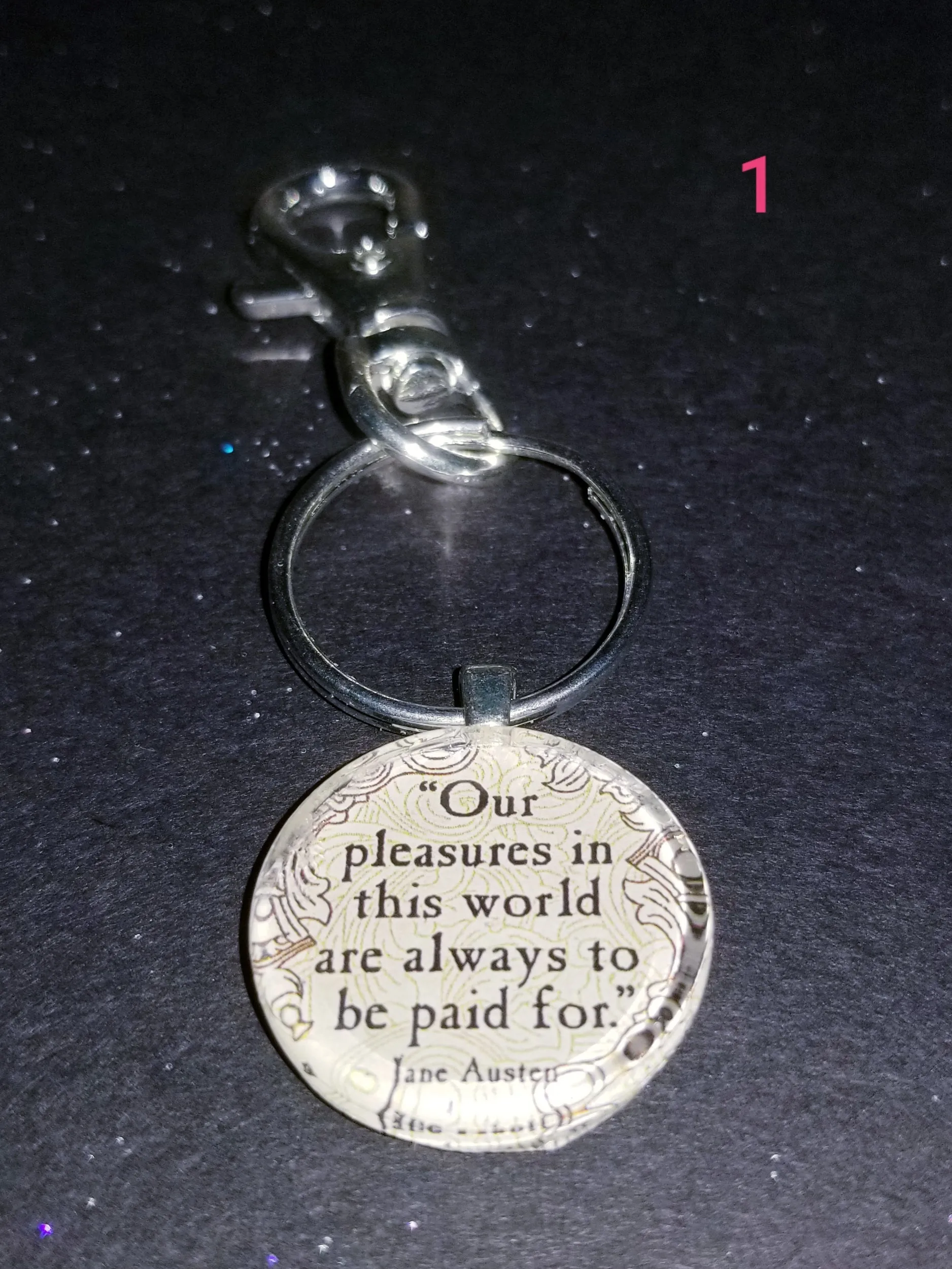 Jane Austen Key Chains